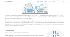 Desktop Screenshot of linguistats.com